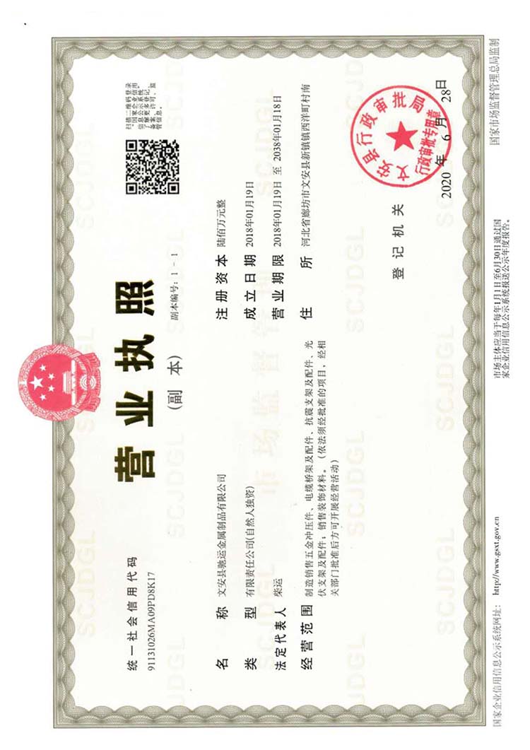 公司執(zhí)照